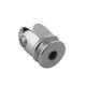 Fixed Glass Holder YS-024, Zinc Alloy,  for glass 8mm, finishing chrome or Satin