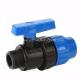 Water Control with Irrigation Valve Compression PP Fittings and Water Union Ball Valve
