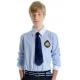 Light blue boys 100 cotton School Uniforms Shirt with long sleeve