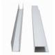 Aluminum U Channel Extrusions Construction Aluminum Profile 6063 , 6061 , 6005