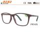New arrival and hot sale of plastic reading glasses with spring hinge, suitable for women and men
