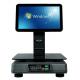15.6 inch Dual Touch Screen POS System Scale PC with Thermal Printer and ODM Support