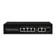 Gigabit 4 Port POE Network Switch Unmanaged With 2 SFP/RJ45 100/1000M Uplink