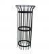 Outdoor Metal Tree Guards Powder Coated Steel Pipe Material For Garden Fence