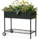 Standing Raised Garden Beds Heavy Duty Outdoor Planter Box for Functional Gardens