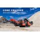 300 T/H Crawler Mobile Cone Crusher With Lamination Technology