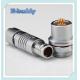 Waterproof Female Socket Multi Pole Connectors 7 Pin For Medical Equipment