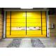 High Security High Speed PVC Roll Up Rapid Shutter Door 304 Stainless Steel Aluminum Fast Zipper Door