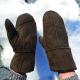 Quality and quality assured Australia lamb fur men women mittens sheepskin gloves winter