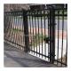 6x8 ft Hot Dipped Galvanized Powder Coated Garden Metal Picket Fence with Spear Top