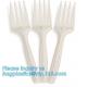 13 cm Length Corn Starch Bio Plastic Disposable Table Spoon,Eco-friendly Corn Starch Disposable Plastic Spoon,bagease pa