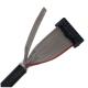 IDC Black Shielded Flexible Flat Ribbon Cable Assembly