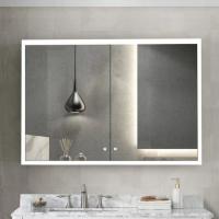 CE SAA IP44 Customized Bathroom Cabinets Anodized Aluminium Wall Mounted Vanity