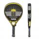 38mm Thickness Beach Tennis Padel Racket 3K Carbon Fiber EVA Rough Surface With Cover Bag
