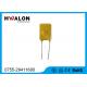 Custom Loudspeaker PPTC Thermistor Resettable Resistors Fuses Yellow Color