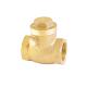 Female Threaded Manual Brass Swing Check Valve  3 Inch Swing Check Valve