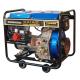 Open Frame 6.3Kva Diesel Generator Recoil Starter For Factory / Oil Filed