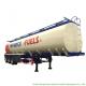 Carbon Steel Oil Transport Tank Trailer Tri Axle Heavy Capacity 30000L-45000L