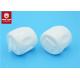 Durable Baby Safety Door Handle Covers White Plastic Material Infant Care Type