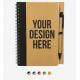 Custom Notebook, Custom Pencil, Custom Pen, Custom Stationery, Journal Notebook, Journal Set with Pen & Gift