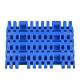 Blue Food Industry Plastic Conveyor Belt Chain Pitch 25.4mm