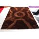 X Design Malai Dori Mixed With Polyestet Silk Soft Shaggy rug