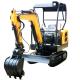 Support OEM SGS 1.8 T Mini Digger EPA Small Digging Machine For Garden
