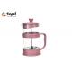 Heatproof Plastic French Press Coffee Maker OEM Available Easy Press
