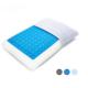 Standard Size Cooling Gel Pillow , Reversible Orthopedic Gel Cloud Memory Foam Pillow 