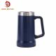 24oz Stainless Steel Tumbler With Handle , Double Wall Stainless Steel Beer Mug
