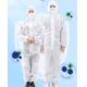 Dust Proof Disposable Protective Suit Soft Hand Feeling long lasting protection
