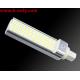 25W LED Plug in G24 corn lamp 170LM/W, install in old electric ballast directly