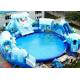 Kids Play Design Inflatable Large Pool Water Park Inflatable Water Park With Swimming Pool And Slide