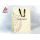 Customized Art Paper Bags , Surface UV Spoting Sturdy Gift Bags With Cotton Ribbon