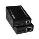 Support 3D 1080P Hdmi Extender Over Fiber Cat 5E / 6 Cable Bi Directional IR Control