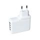 110-220V Four USB AC adapter for iphone / Mobile phone / MP3 / GPS / Camera--C11