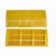 Wear resistance polyurethane dewatering screen panel for mining