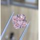 Cushion Brilliant Cut Fancy Pink Loose Diamond Laboratory Grown 10 Mohs