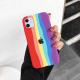 Rainbow Cell Phone Protective Covers For IPhone 7 8 Plus X XR 11 12 Pro Max