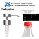 22 400 20 410 Empty Stainless Steel Refillable Lotion Pump Bathroom Satin Brushed Press Type