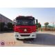 Four Door Structure Fire Fighting Truck 6x4 Drive ISO9001/CCC Foam Fire Truck