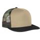 Plain Mesh Snapback Baseball Caps Fitted Flat Peak Hat Flat Brim Cotton Sweatband