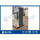 One Front Door Outdoor Telecom Cabinet 1 Compartment Single Wall Heat Insulation