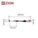 ZCSPC-01 FTTH Combination Flat Cable Drop Clamp | Versatile Fiber Optic Cable Clamp for Secure Installations