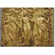 Friendship Outdoor Metal Bronze Relief For Wall Decoration Customized Size
