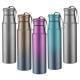 Customized Thermos Double Wall Stainless Steel Thermos  Water Bottle Vacuum Flask with Handle