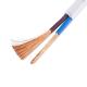 2192Y multi-cores copper PVC insulation and flat PVC jacket H05VVH2-F RVVB cables