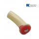Red Rubber Prosthetic Accessories , Plastic Valve For Flexible Socket