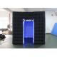 Durable Inflatable Cube Photo Booth Enclosure Black Exterior And White Interior