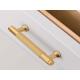 North Europe Design Knurled drawer knob and handles Factory Price Top quality plated Gold Cabinet Handle